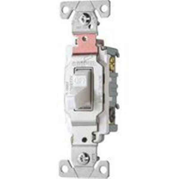 Eaton Wiring Devices Wht Com Grd 20A 3Way CS320W 8708299